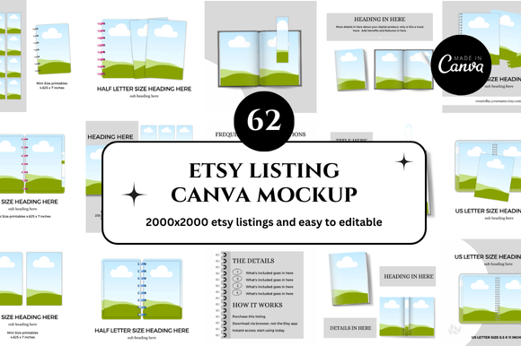 62 Etsy Canva Mockup: Your Visual Toolkit for Standout Listings