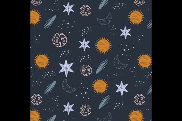 Galaxy Pattern Design in Branding