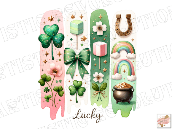 How to Use St Patrick’s Day Brushstroke Lucky PNG Like a Pro