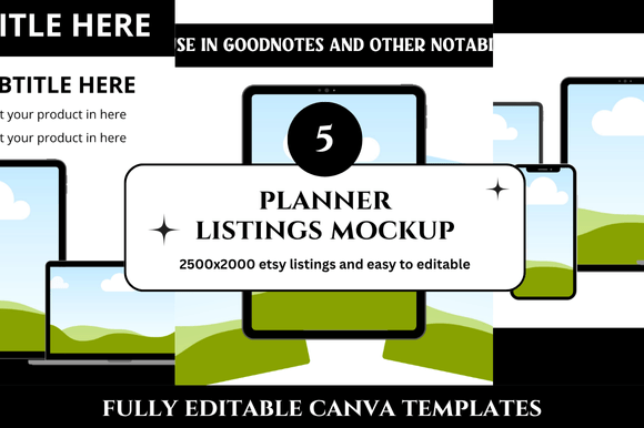 Master Your Etsy Shop: The Ultimate Guide to Free Planner Listing Mockups
