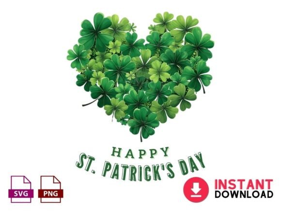 St. Patrick's Day Heart Design: A Graphic Designer’s Guide