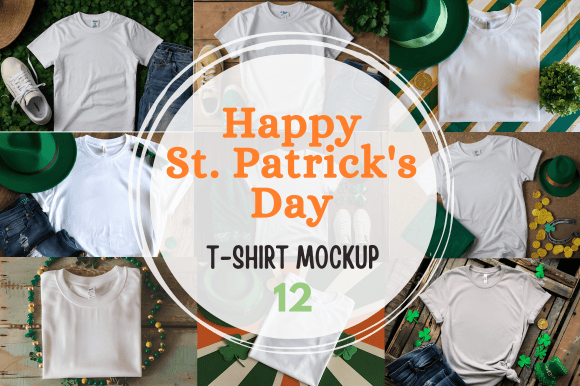 St. Patrick's Day T-shirt Mockups