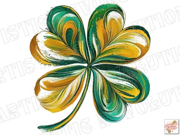The Art of the St Patrick’s Day PNG Brushstroke Shamrock: Design, Meaning, and Modern Use