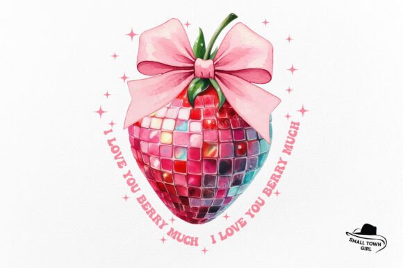 Valentine Strawberry Coquette Bow Png: A Practical Design Asset for Seasonal Campaigns