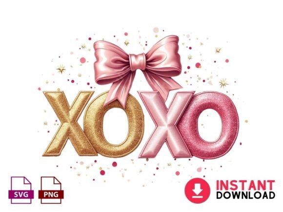 Valentine XOXO Pink Valentine's Day PNG: A Practical Workflow Asset for Creators and Professionals
