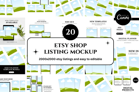 Why an Etsy Shop Listing Mockup Matters More Than You Think
