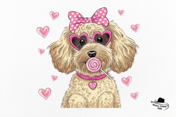 Why Goldendoodle Valentine Dog Sunglasses Are the Cutest Trend for Your Furry Valentine